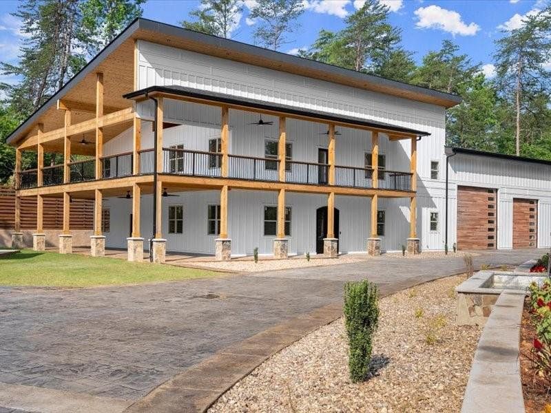 Front exterior of a new home in , Dahlonega, GA, highlighting curb appeal (Image 2).