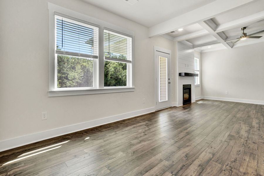 Spacious, unfurnished interior of a new home in Foxbank, Gray Court (Image 22). Spacious, unfurnished interior of a new home in Foxbank, Gray Court (Image 22).
