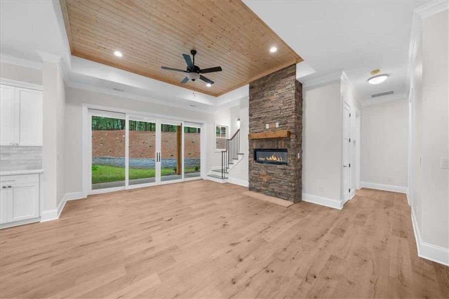 Furnished interior view inside a new home in , Cornelia (Image 52).