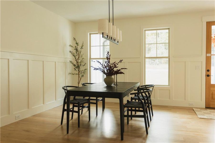 Furnished interior view inside a new home in , Loganville (Image 10).