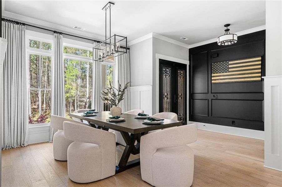 Furnished interior view inside a new home in , Bethlehem (Image 30).