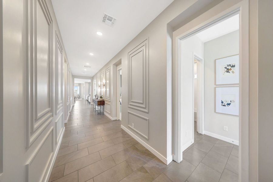 Representative unfurnished interior of a home built from the Cobalt by Mattamy Homes in Tierra Vistoso, Surprise (Image 18). Representative unfurnished interior of a home built from the Cobalt by Mattamy Homes in Tierra Vistoso, Surprise (Image 18).