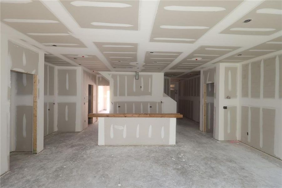 In-progress construction of a new home in Grandview Terrace, Canton, GA (Image 8).
