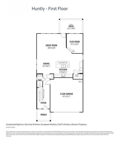 Huntley - First Floor Huntley - First Floor