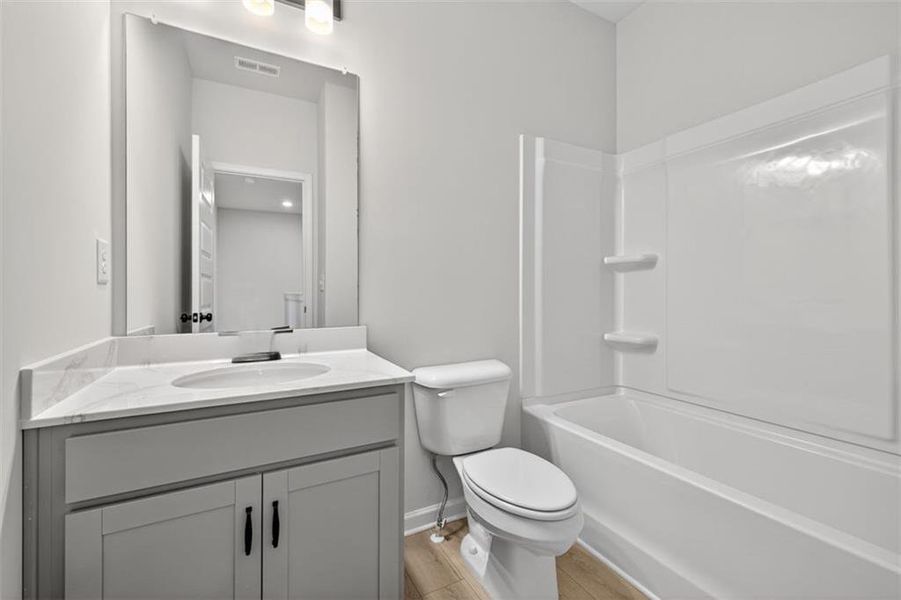 Furnished interior view inside a new home in Franklin Manor, Lawrenceville (Image 15).