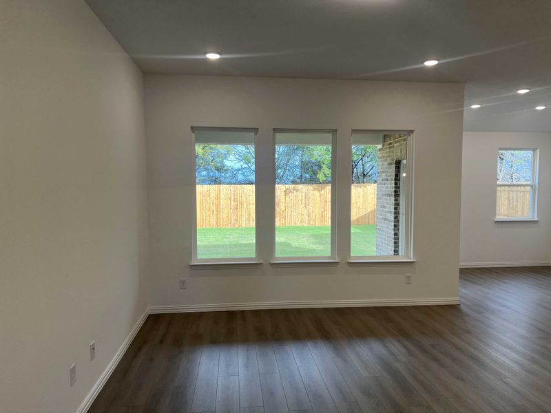 Family Room Construction Progress