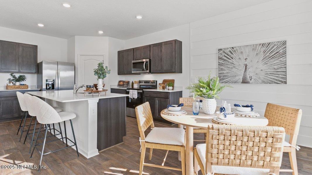 Furnished interior view inside a new home in The Arbors, Jacksonville (Image 6).