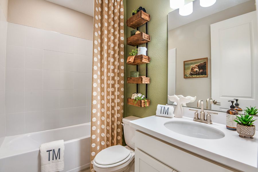 Furnished interior view inside a new home in Colbert Landings, Palm Coast (Image 22).
