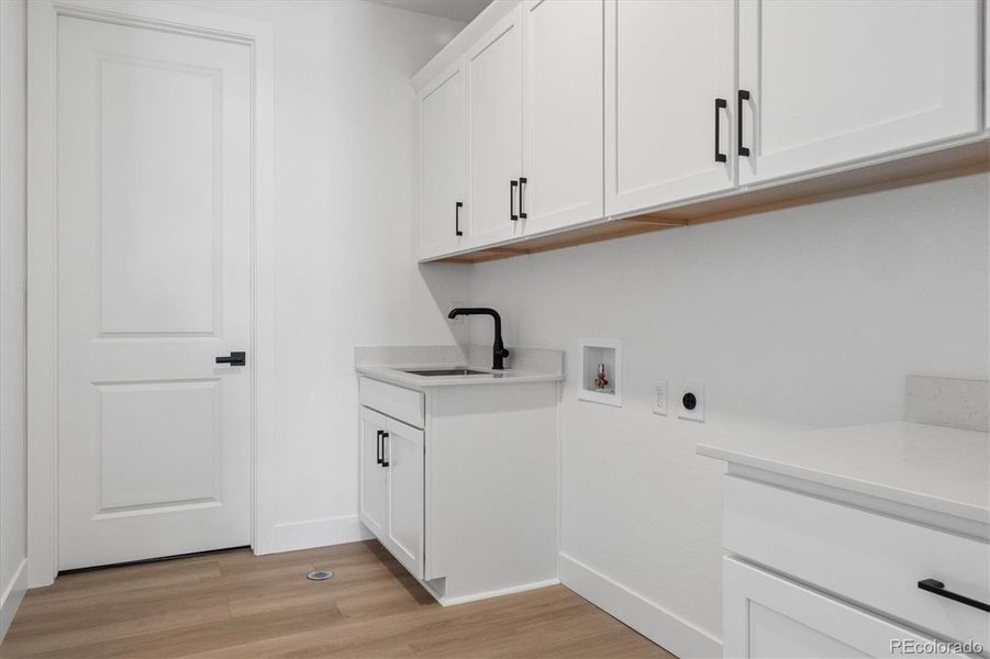 Furnished interior view inside a new home in , Littleton (Image 20).