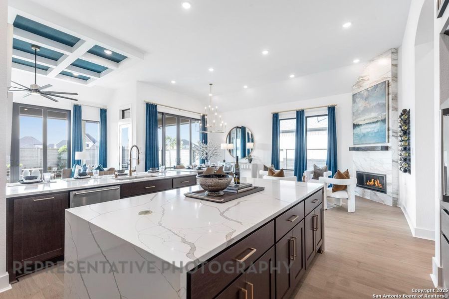 Furnished interior view inside a new home in The Ranches at Creekside, Boerne (Image 38). Furnished interior view inside a new home in The Ranches at Creekside, Boerne (Image 38).