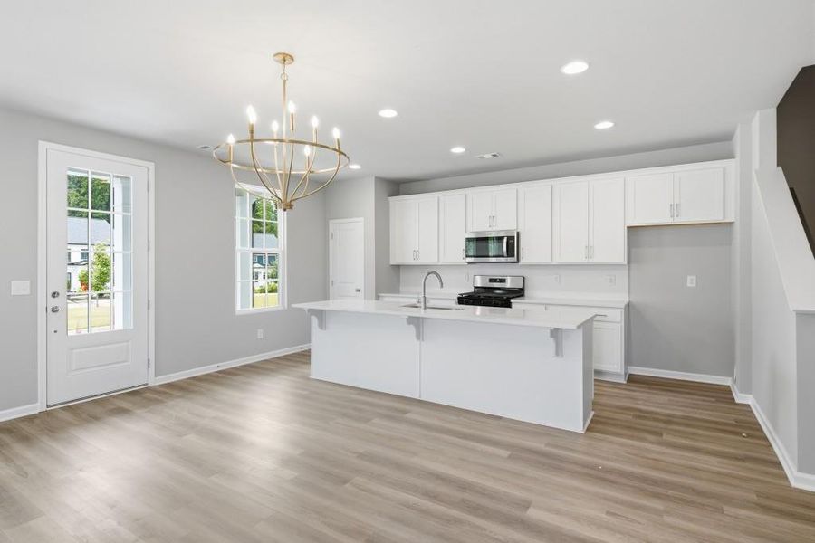 Furnished interior view inside a new home in Harmony, Auburn (Image 7).
