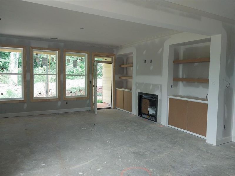 In-progress construction of a new home in Terraces at Paravel, Acworth, GA (Image 29).