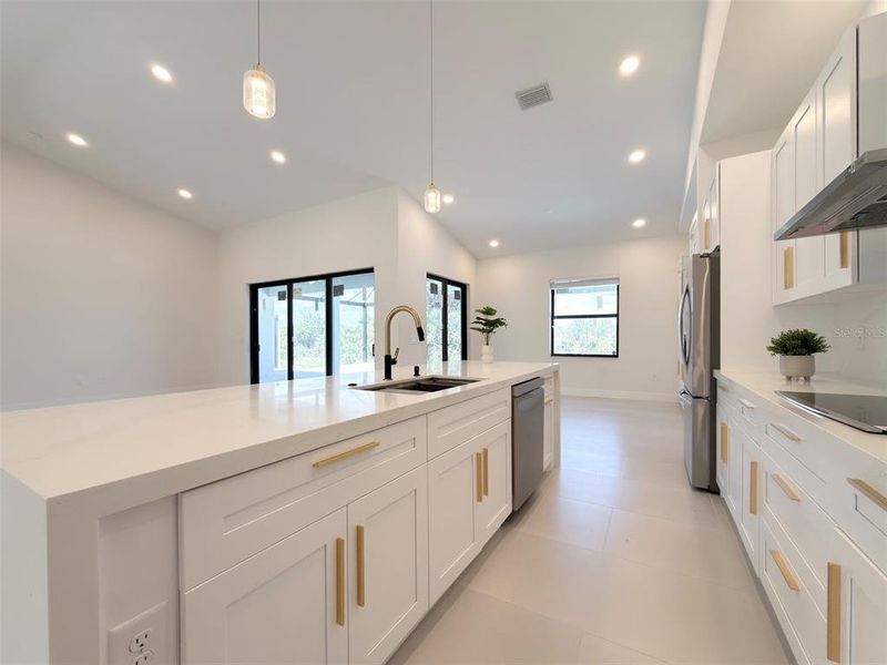 Furnished interior view inside a new home in , Port Charlotte (Image 10).