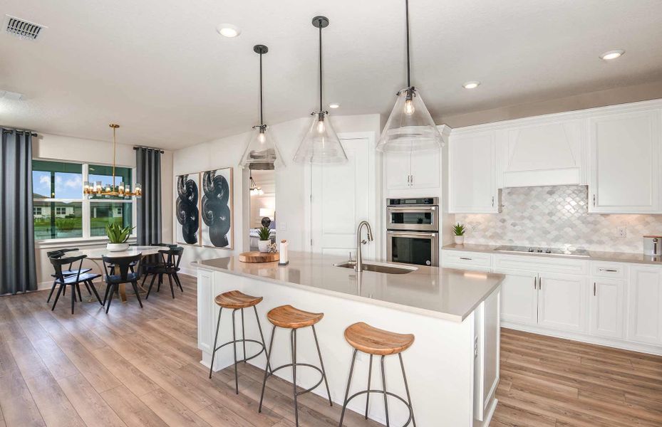 Furnished interior view inside a new home in Spencer Glen, Riverview (Image 6).