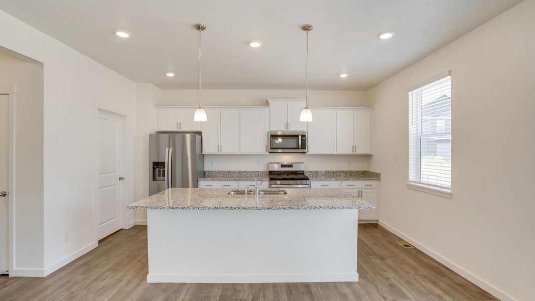 Furnished interior view inside a new home in Spring Valley Ranch, Elizabeth (Image 6).