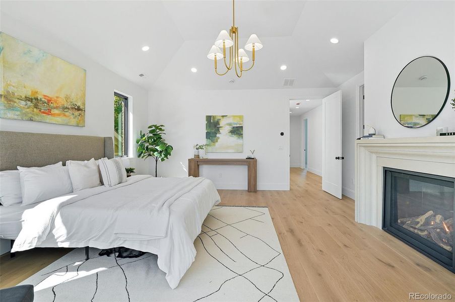 Furnished interior view inside a new home in , Denver (Image 10).