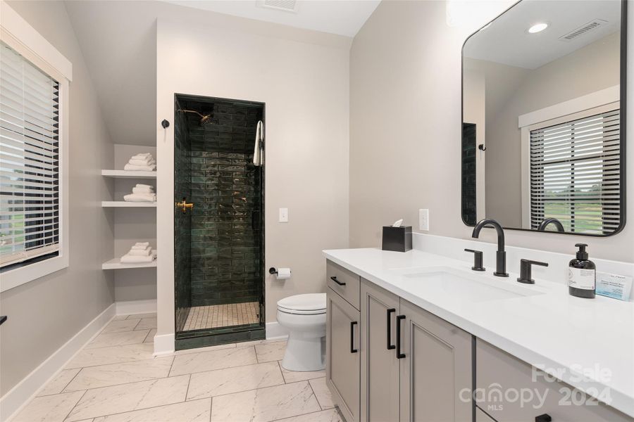 Furnished interior view inside a new home in , Waynesville (Image 11).