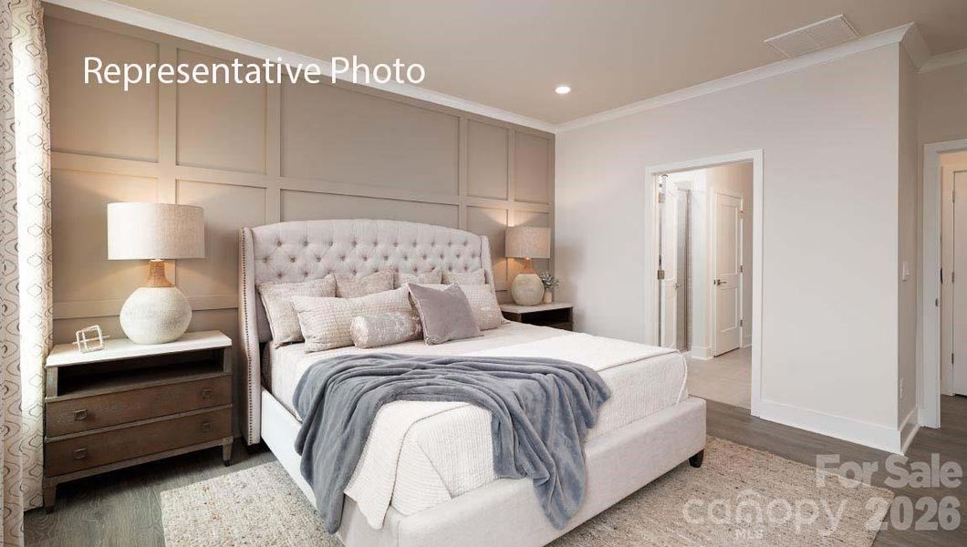 Furnished interior view inside a new home in Westport, York (Image 21).