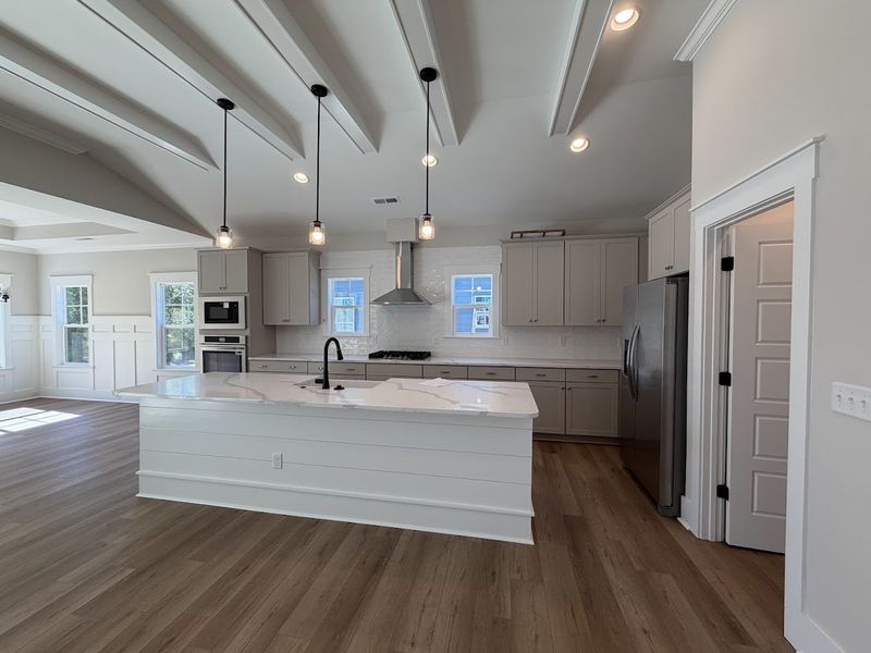 Furnished interior view inside a new home in Riverside Cove, Wilmington (Image 12).