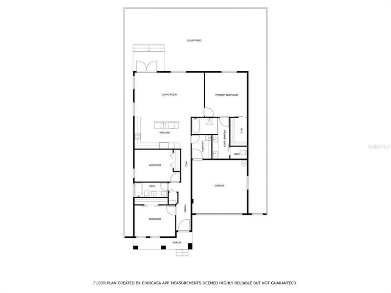 2D floor plan layout of this home in , Tampa, FL (Image 4).