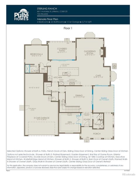 Main Level Floorplan