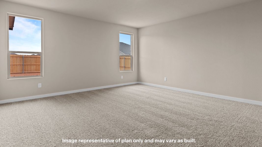 Spacious, unfurnished interior of a new home in Homestead at Parks Bell Ranch, Odessa (Image 13). Spacious, unfurnished interior of a new home in Homestead at Parks Bell Ranch, Odessa (Image 13).