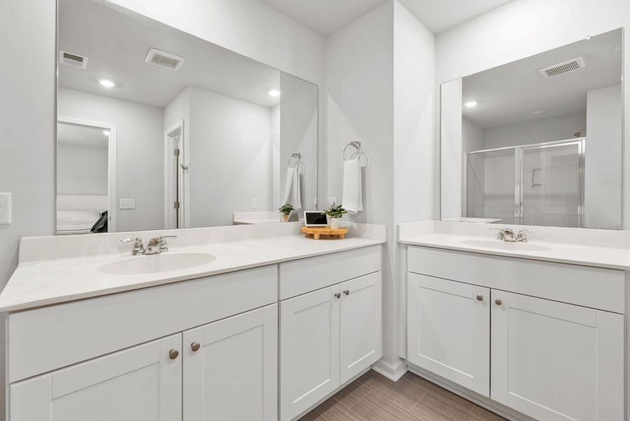 Furnished interior view inside a new home in Cypress Preserve, Moncks Corner (Image 12).