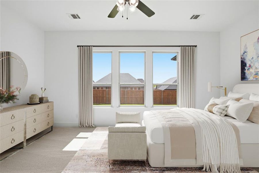 Furnished interior view inside a new home in Talon Hills, Fort Worth (Image 10). Furnished interior view inside a new home in Talon Hills, Fort Worth (Image 10).