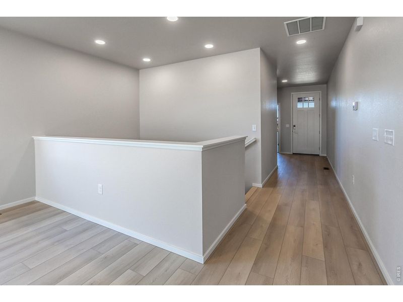 Spacious, unfurnished interior of a new home in Prairie Song Story Collection - Single Family Homes, Windsor (Image 28).