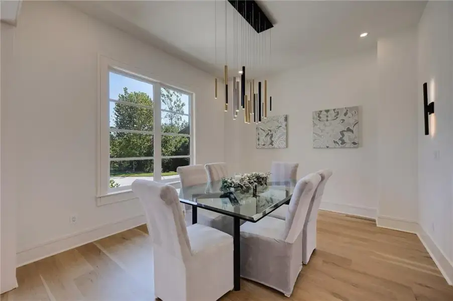 Furnished interior view inside a new home in , Sandy Springs (Image 56).