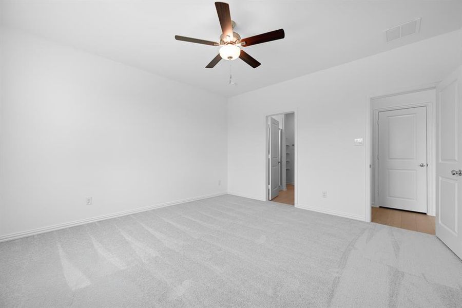 Spacious, unfurnished interior of a new home in River Ridge, Crandall (Image 28). Spacious, unfurnished interior of a new home in River Ridge, Crandall (Image 28).