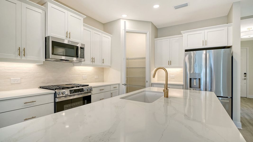 Furnished interior view inside a new home in Palm Grove Real Estate and Homes for Sale in Lakewood Ranch, FL - Neal Communities, Lakewood Ranch (Image 6). Furnished interior view inside a new home in Palm Grove Real Estate and Homes for Sale in Lakewood Ranch, FL - Neal Communities, Lakewood Ranch (Image 6).