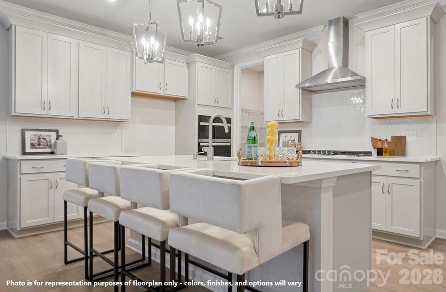 Photo is for representation purposes of floorplan only - colors, finishes, and options will vary