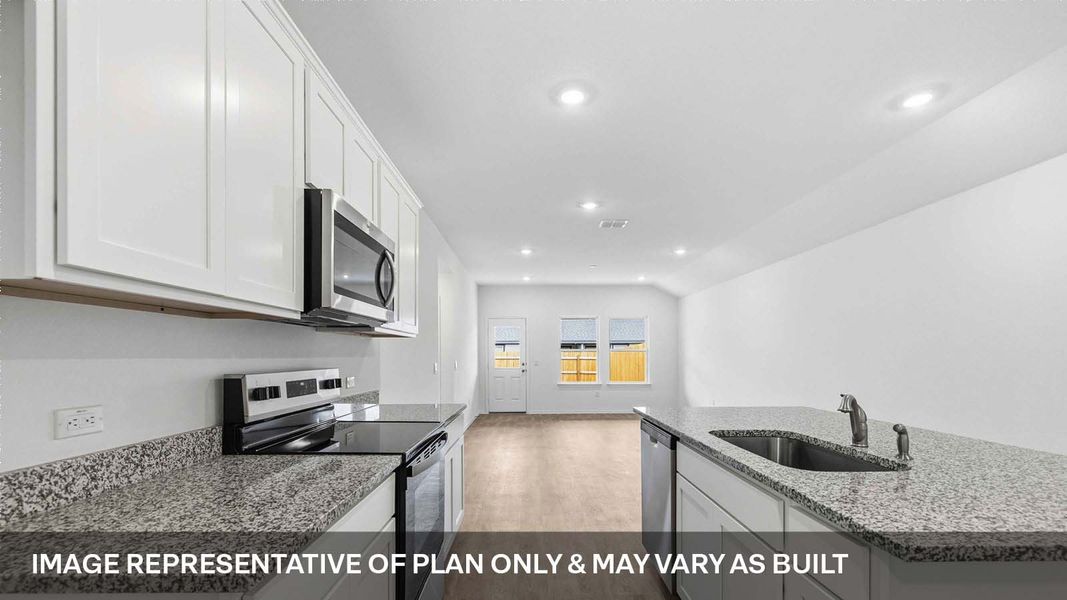 Furnished interior view inside a new home in Palomino, Manor (Image 5).