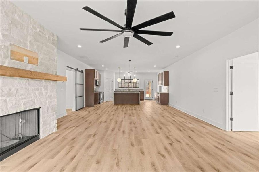 Spacious, unfurnished interior of a new home in , Waco (Image 21).
