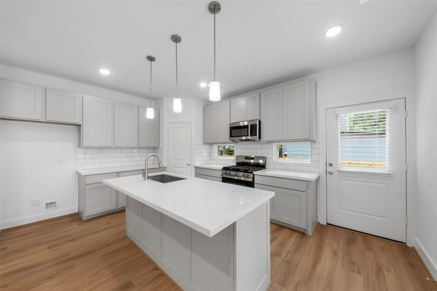 Furnished interior view inside a new home in , Houston (Image 9). Furnished interior view inside a new home in , Houston (Image 9).