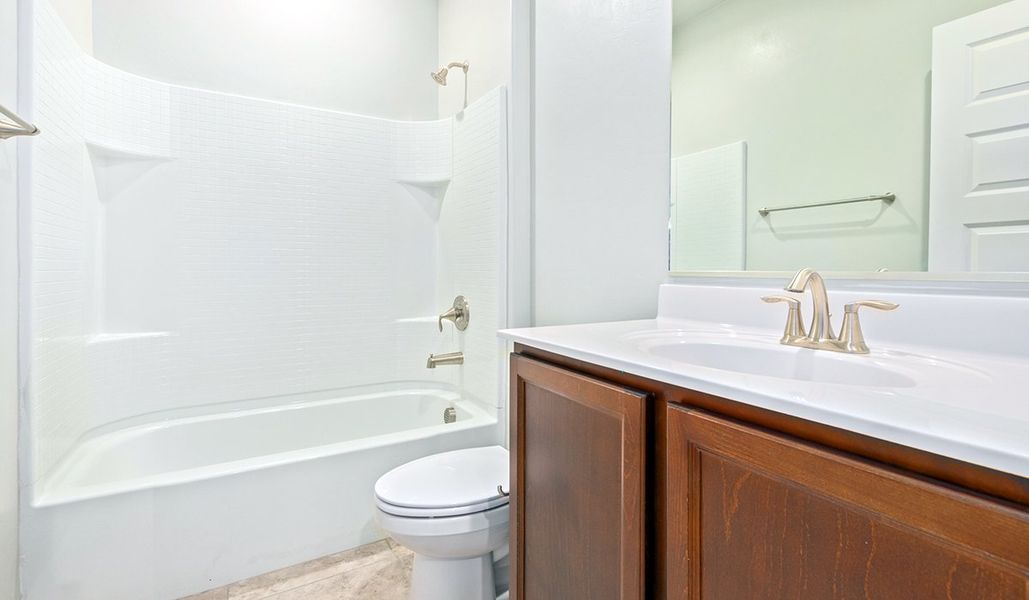 Furnished interior view inside a new home in Sycamore Vista, Vail (Image 15). Furnished interior view inside a new home in Sycamore Vista, Vail (Image 15).