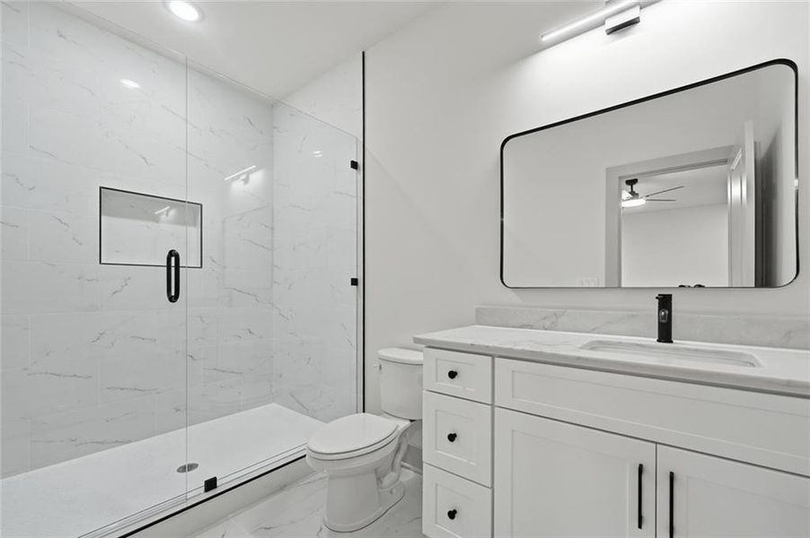 Furnished interior view inside a new home in , Athens (Image 11).