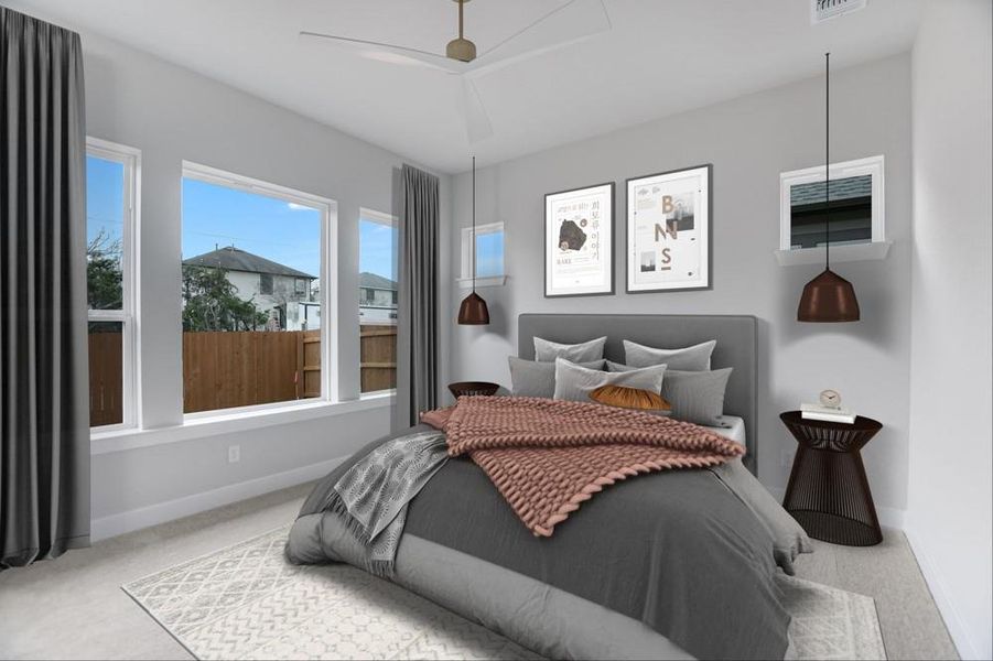 Shiloh Owner's Retreat - Staged  (photo is of a similar home with similar design features; actual design features may vary)