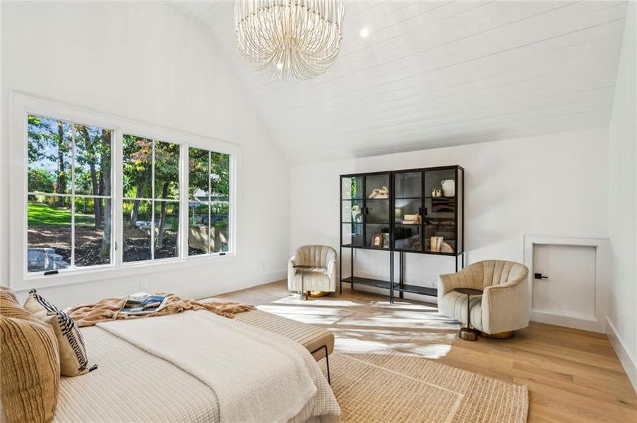 Furnished interior view inside a new home in , Atlanta (Image 5).