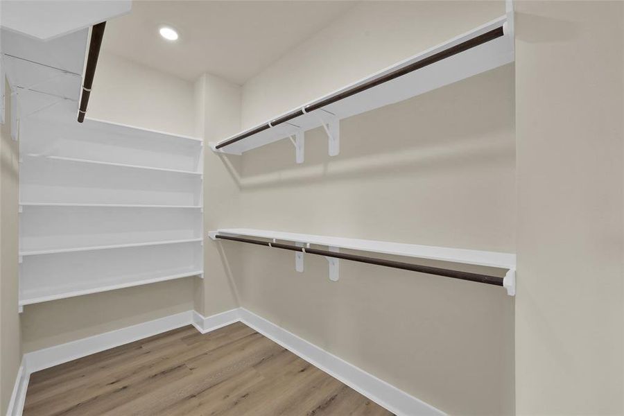 Large Walk-in closet in Primary Bedroom