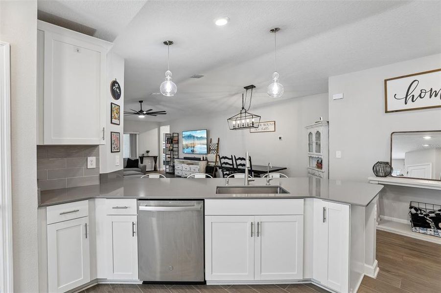 Furnished interior view inside a new home in Bridgewalk, St. Cloud (Image 6).
