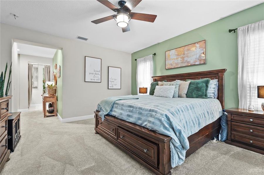 Furnished interior view inside a new home in , Parrish (Image 26).