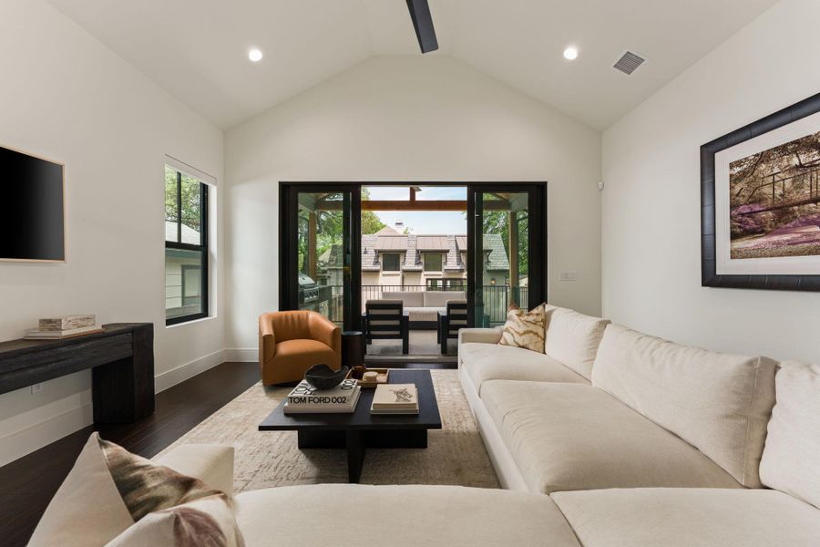 Furnished interior view inside a new home in , Austin (Image 7).