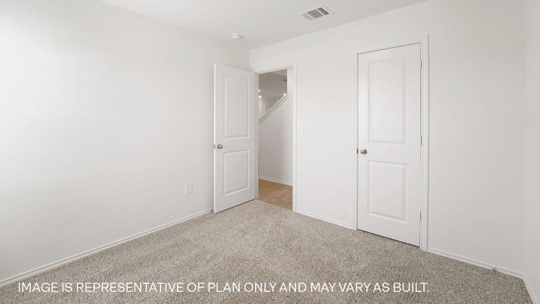 Spacious, unfurnished interior of a new home in Prairie Lakes, Buda (Image 20).