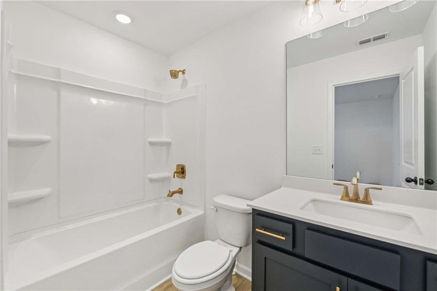 Furnished interior view inside a new home in The Estates at Casteel, Bethlehem (Image 11).