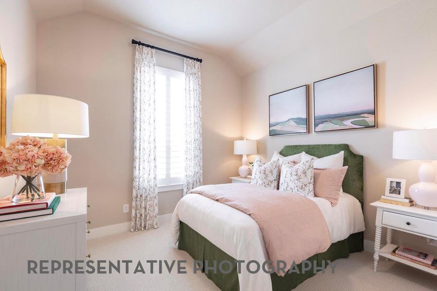 Furnished interior view inside a new home in Flora, Hutto (Image 7).