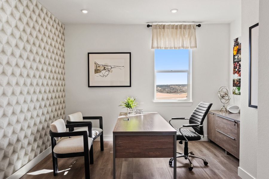 Representative furnished interior of a home built from the 1 by Trumark Homes in Trumark Homes at Tanterra, Parker (Image 8).