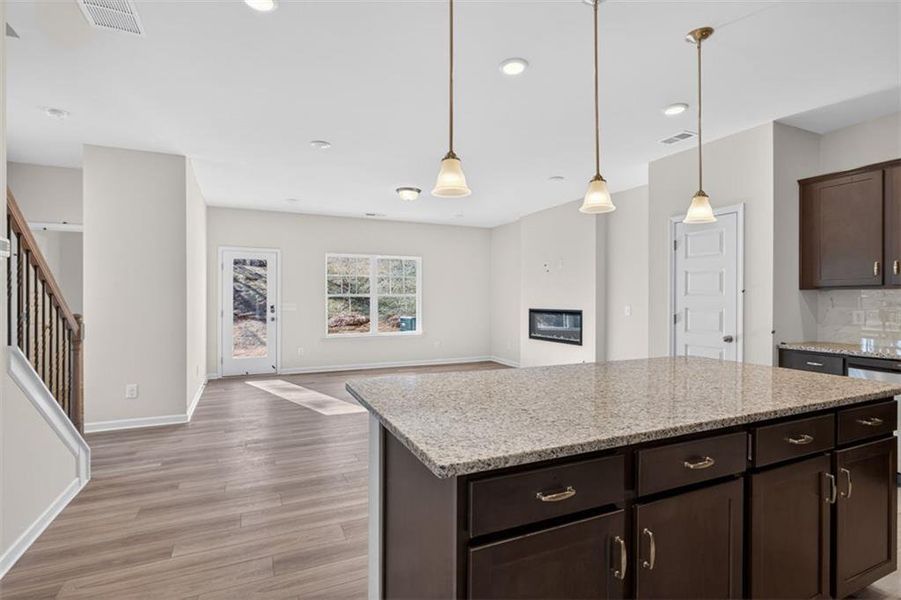 Furnished interior view inside a new home in Jameson Towns, Villa Rica (Image 15).