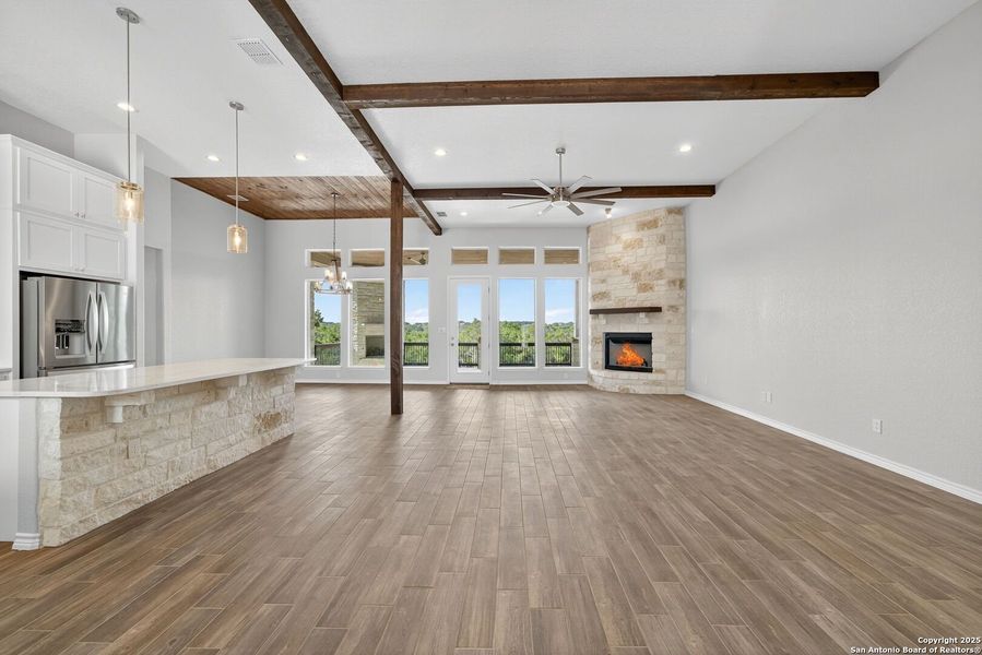 Spacious, unfurnished interior of a new home in , New Braunfels (Image 19). Spacious, unfurnished interior of a new home in , New Braunfels (Image 19).